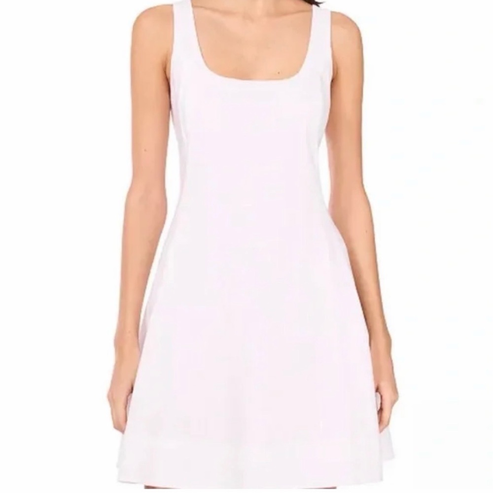 NWT— 1. State White Sleeveless Circle Dress— XS